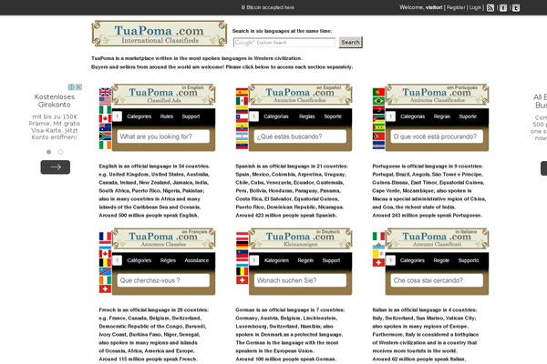 Site using Classipress-ad-scroller plugin