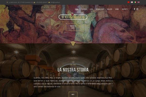 Mint theme site design template sample