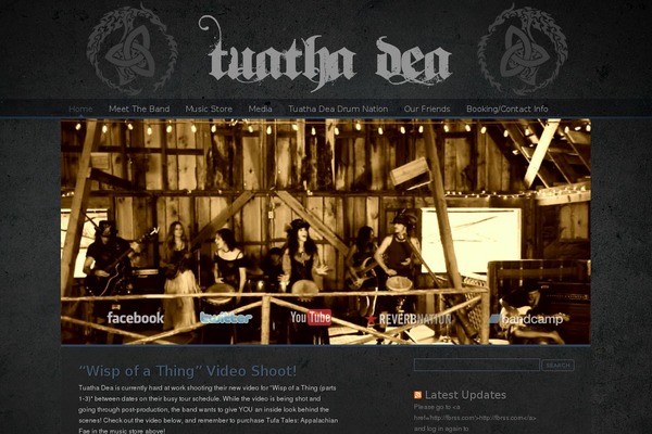 Site using GigPress plugin