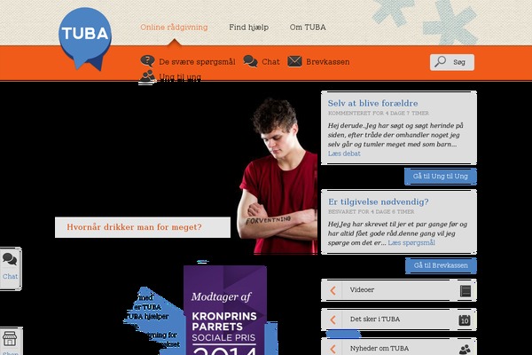 tuba.dk site used Tuba