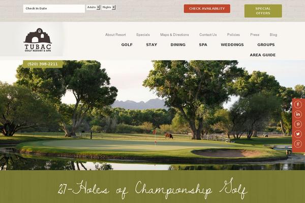 tubacgolfresort.com site used Tubacgolf-child