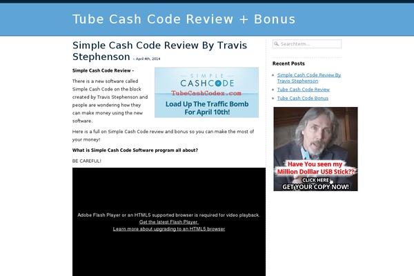 Site using Exitsplash plugin