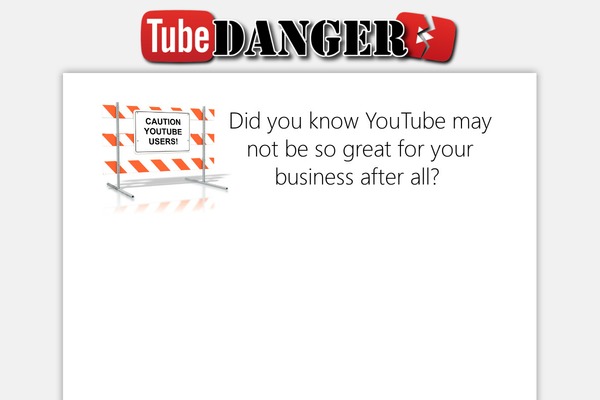 tubedanger.com site used Product-launch-theme