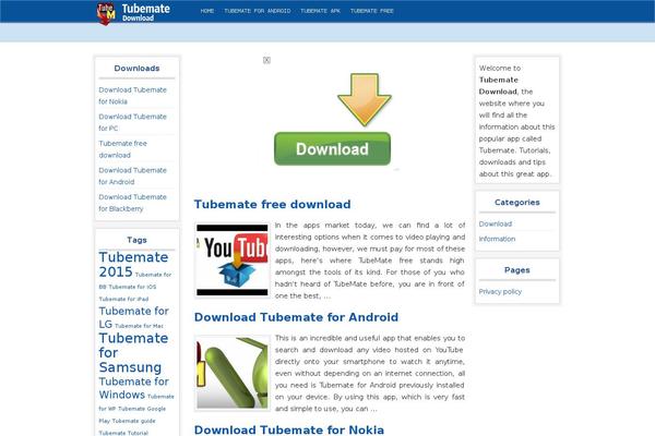 Spaze theme site design template sample