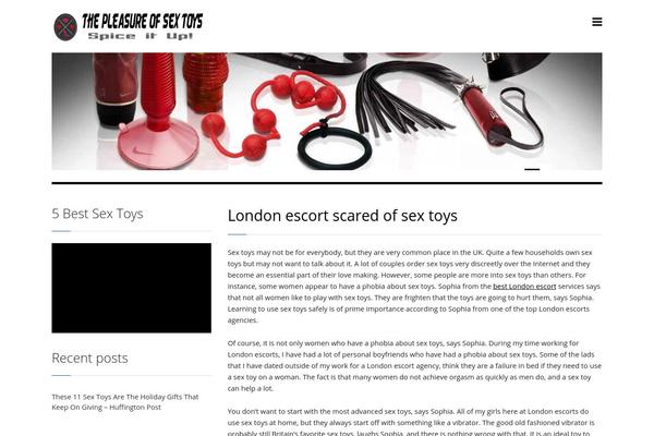 Mastro theme site design template sample
