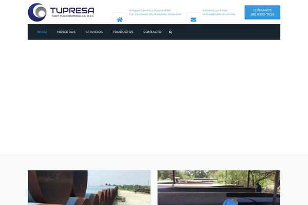Industrial-child theme site design template sample