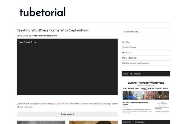BoomBox theme site design template sample