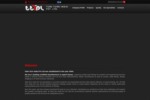 Site using Blue Wrench Video Widget plugin