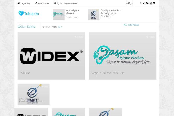 Fresh theme site design template sample