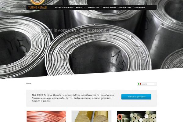 Lightning theme site design template sample