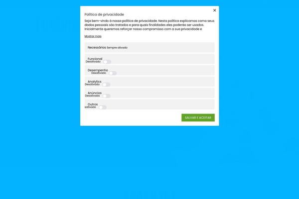 Jupiter theme site design template sample