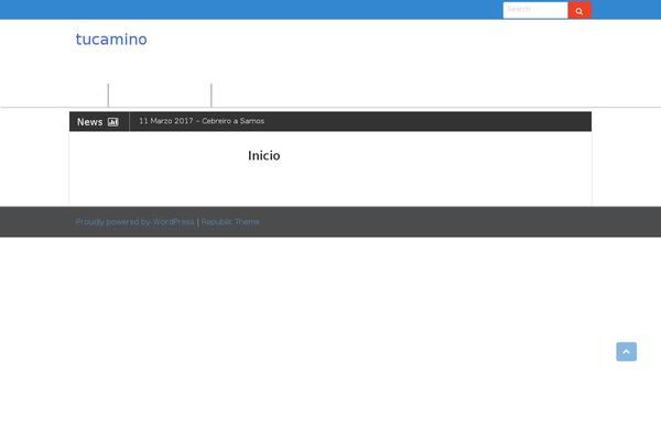 Republic theme site design template sample