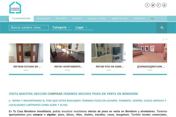 City Guide theme site design template sample