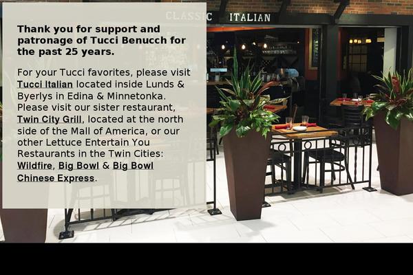 tucci-benucch.com site used Donut