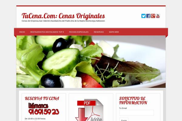 zeeTastyPro theme site design template sample