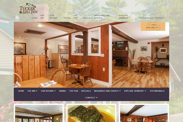tuckerhill.com site used Pinotage-hotel-wordpress-theme
