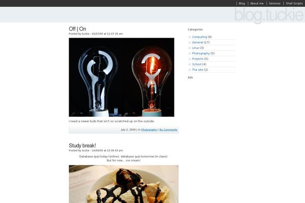 Gimpstyle theme site design template sample