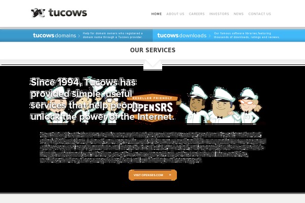 tucows theme websites examples