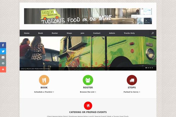 Vantage theme site design template sample