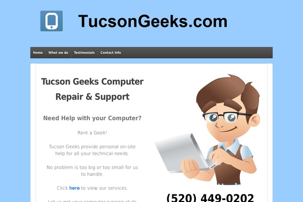 tucsongeek.com site used Responsive