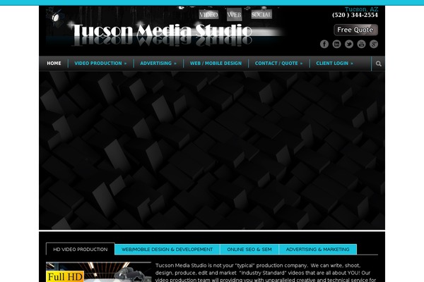 Modernize v3 theme site design template sample