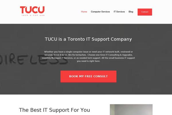 Squared theme site design template sample