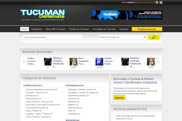 clasificados WordPress theme, websites list used clasificados theme clasificados theme websites examples