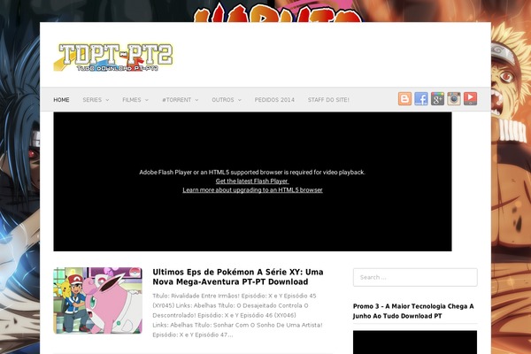 Site using Better Stop Adblock plugin
