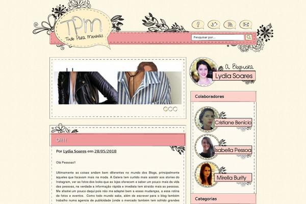 Tpm theme site design template sample