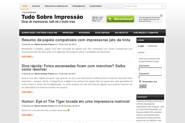 Site using Super Socializer plugin