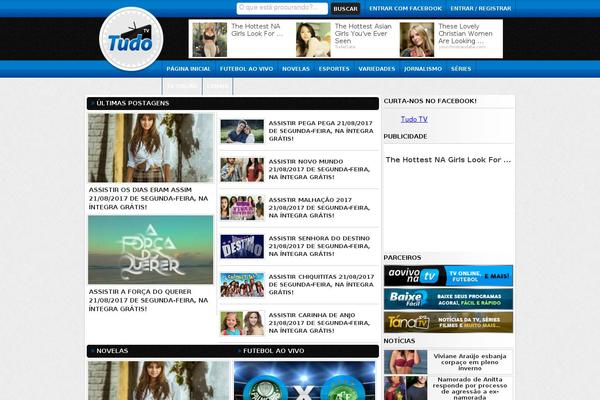 avenue theme site design template sample