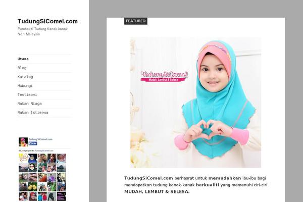 tudungsicomel.com site used Mts_onepage