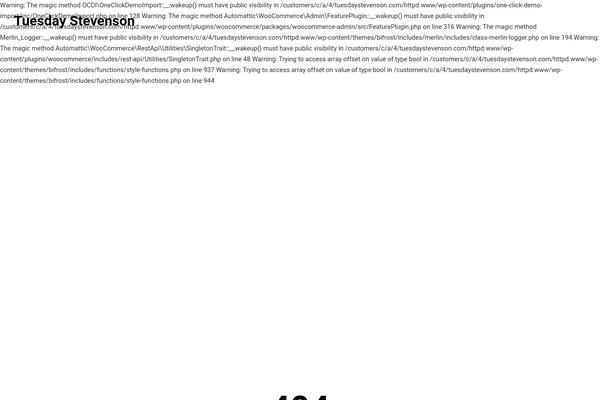 Site using One-click-demo-import plugin