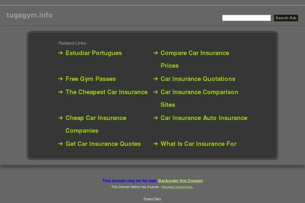 Editorial theme site design template sample