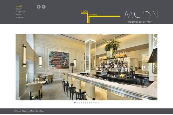 Architecture theme site design template sample