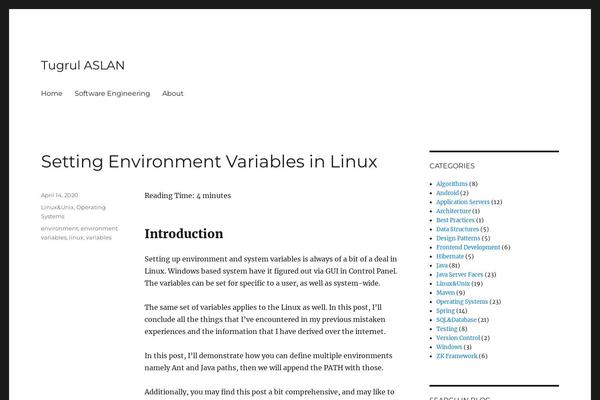 Site using Enlighter - Customizable Syntax Highlighter plugin