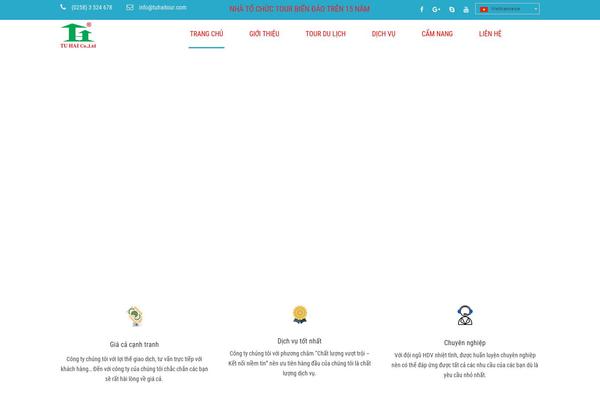 TravelTour theme site design template sample
