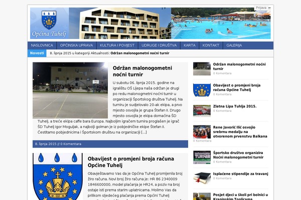 MH Magazine Child theme site design template sample