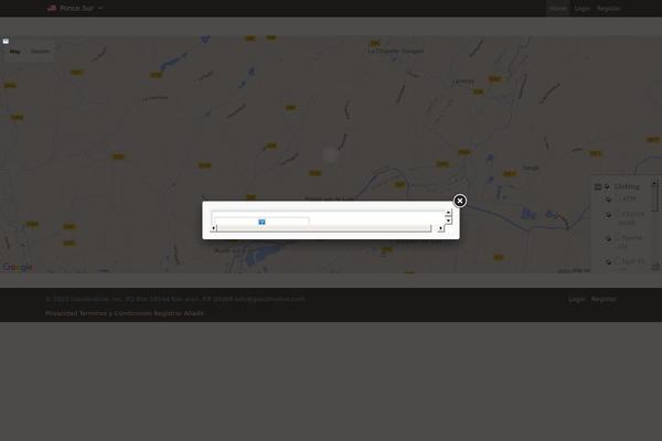Directory theme site design template sample
