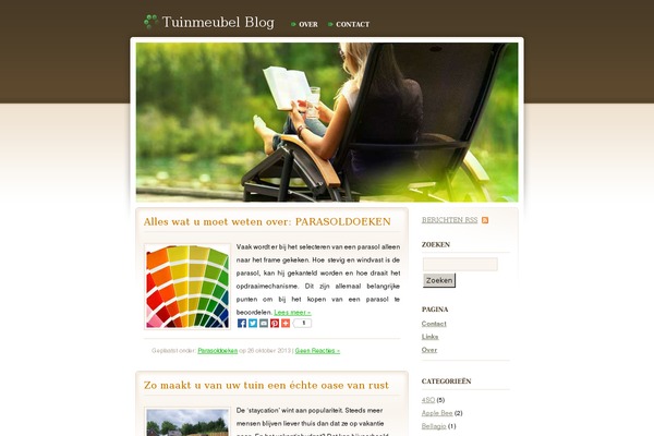 Peaceful Rush theme site design template sample