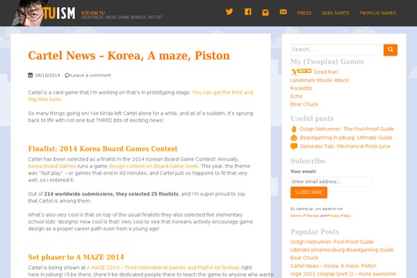 Verbo theme site design template sample
