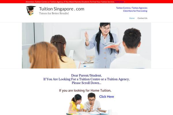 Spacious Pro theme site design template sample