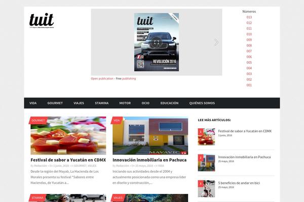 tuitmagazine.com site used Trident Lite