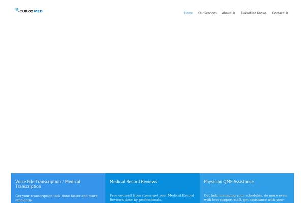 Site using Vamtam-push-menu plugin