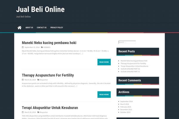 aReview theme site design template sample