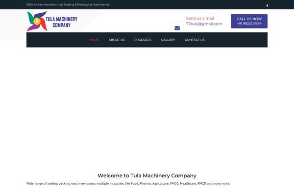 Industrial theme site design template sample