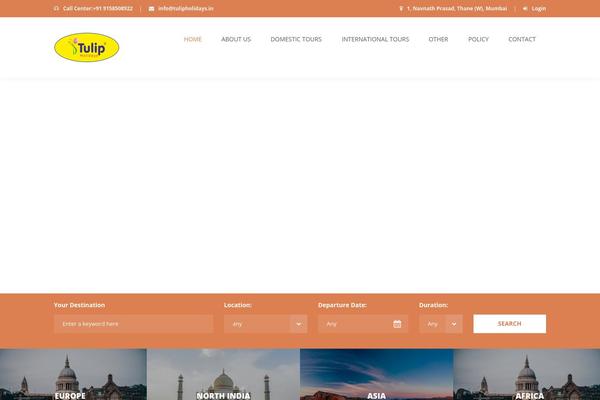 Site using Wp-travel plugin