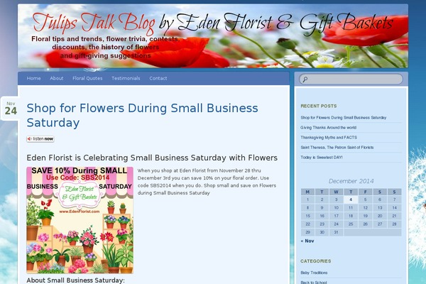 Bouquet theme site design template sample