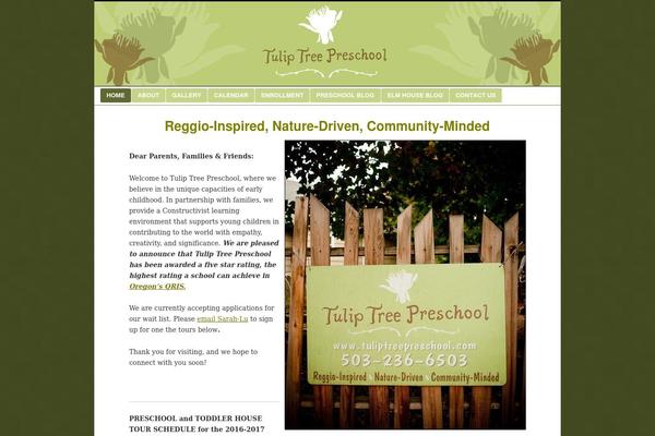 tuliptreepreschool.com site used Planetmatters