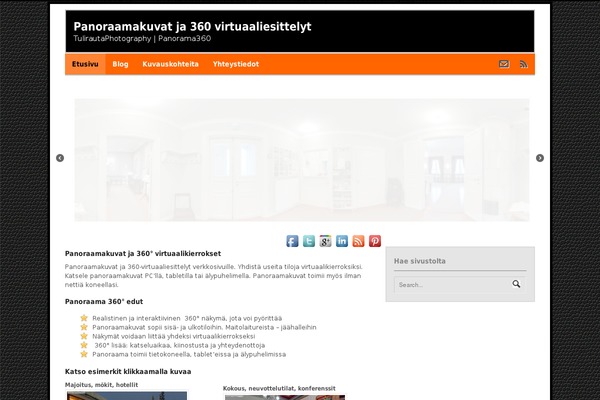 Canvas theme site design template sample
